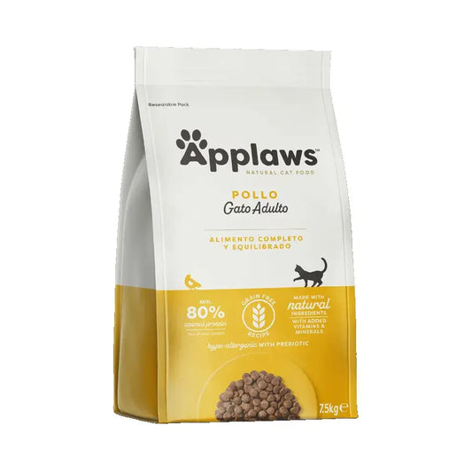 Applaws Cat Dry για ενήλικες γάτες με κοτόπουλο 7,5 kg