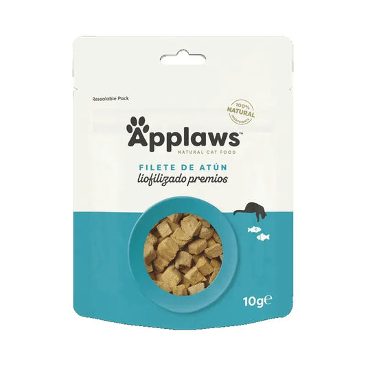 Applaws Cat Snack Λιόφιλο φιλέτο τόνου, 12x10 γρ.