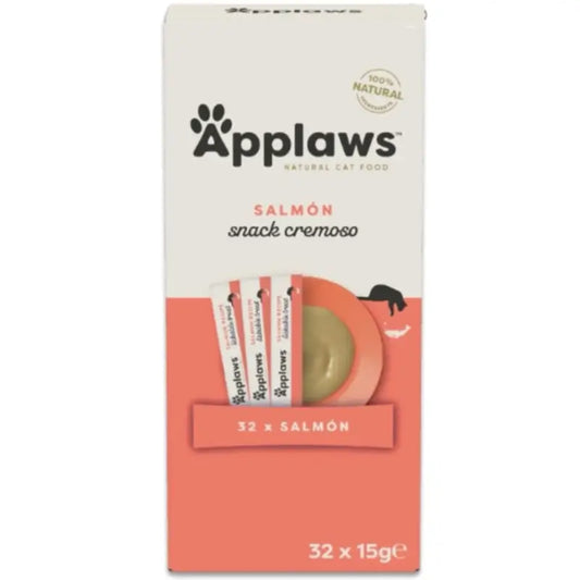 Applaws Cat Snack Lickable Salmon, 4x8x15 γρ.