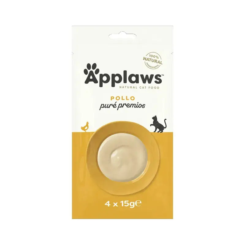 Applaws Cat Σνακ Pure με κοτόπουλο, 10x4x15 γρ.