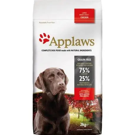 Applaws Dog Dry για ενήλικα σκυλιά μεγάλων φυλών με κοτόπουλο 2 kg