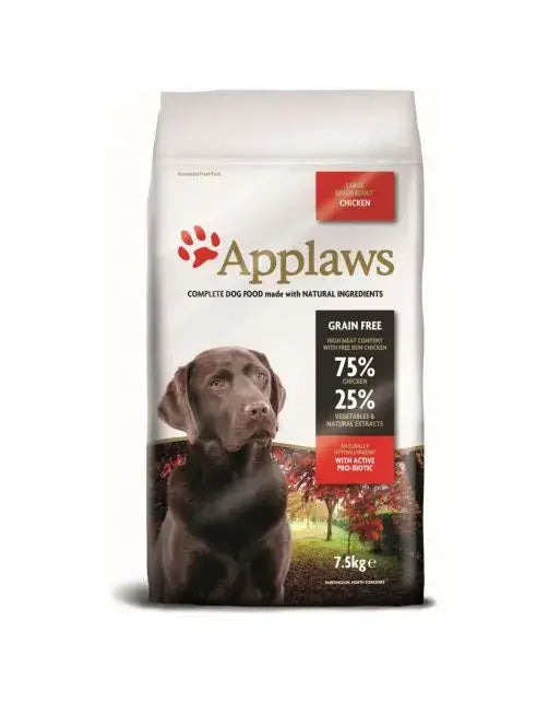 Applaws Dog Dry για ενήλικα σκυλιά μεγάλων φυλών με κοτόπουλο 7,5 kg