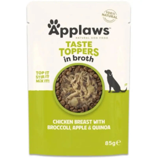 Applaws Dog Σακουλάκι με γαρνιτούρα κοτόπουλου, μπρόκολου και κινόα, 12x85 γρ.