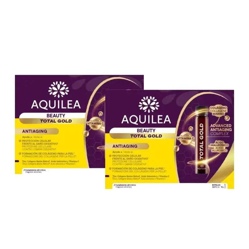 Aquilea Beauty Collagen, 14 αμπούλες, συσκευασία των 2