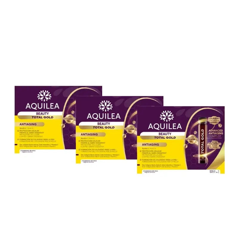 Aquilea Beauty Collagen, 14 αμπούλες, συσκευασία των 3