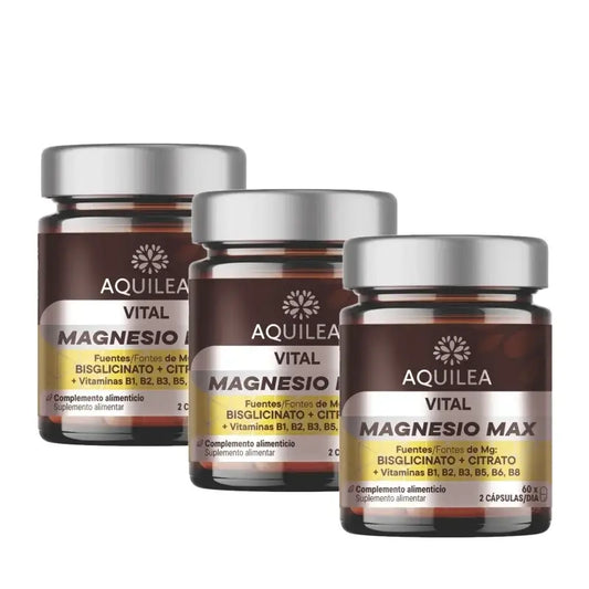 Aquilea Vital Magnesio Plus, 60 κάψουλες, συσκευασία των 3