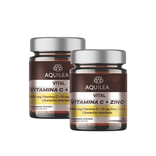 Aquilea Vital Vit C+Ψευδάργυρος, 90 κάψουλες, συσκευασία 2