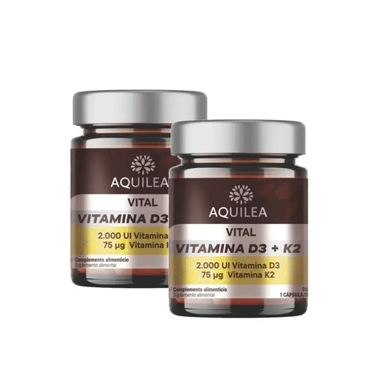 Aquilea Vital Vit D3+K2, 90 κάψουλες, συσκευασία των 2