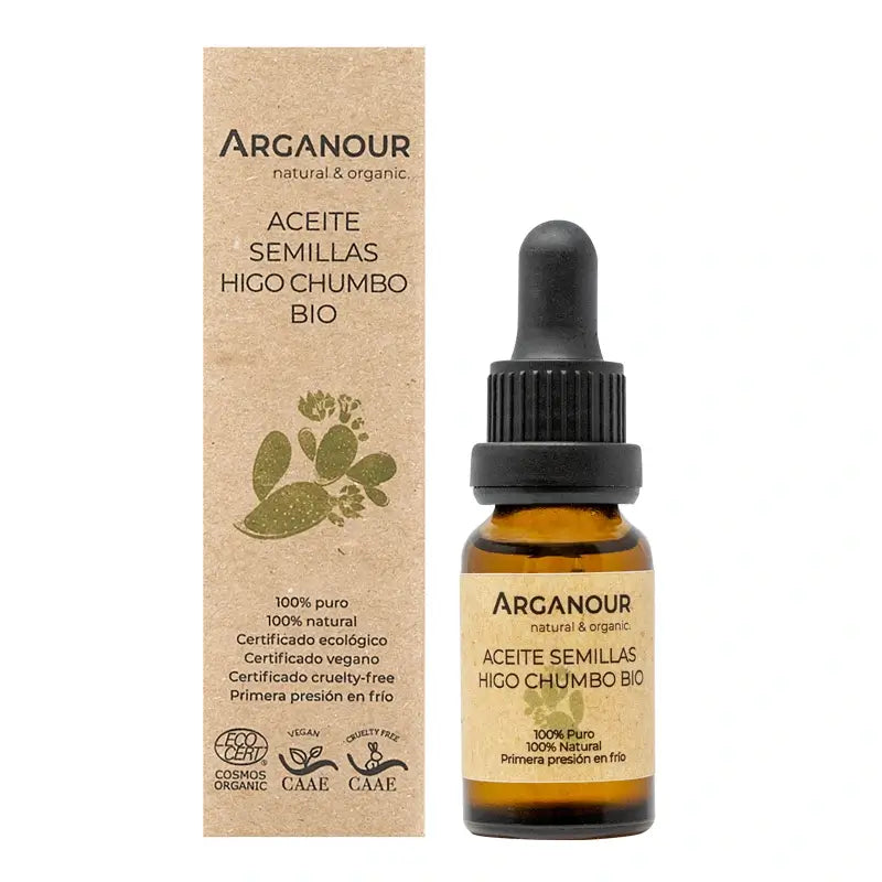 Arganour Φυτικό έλαιο από σπόρους φιγκό, 15 ml