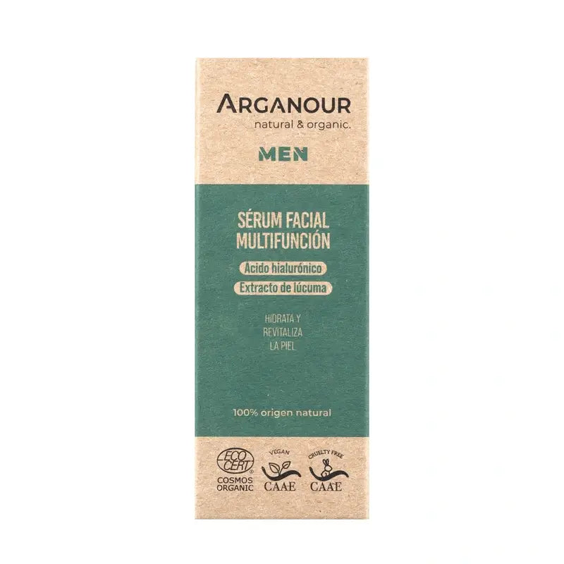 Arganour Ανδρικό Πολυλειτουργικό Τζελ Προσώπου, 30 ml