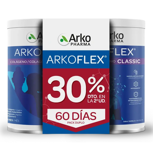 Arkoflex Κολλαγόνο με γεύση βανίλιας, συσκευασία 360 γρ., Arkopharma