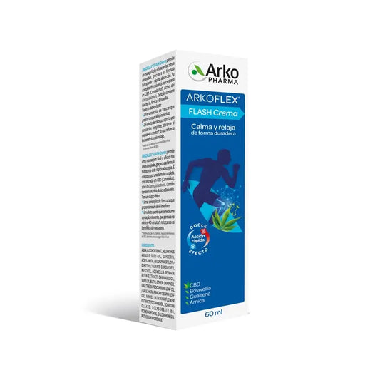 Arkopharma Arkoflex Flash CBD Κρέμα με θερμαντική δράση, 60 ml