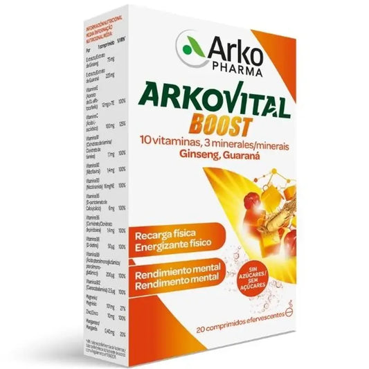 Arkovital Boost Αναβράζοντα, 20 τεμάχια
