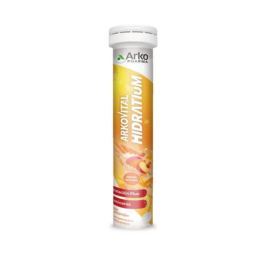 Arkovital Hidratium με γεύση πεπονιού - Αναβράζοντα, 24 τεμάχια