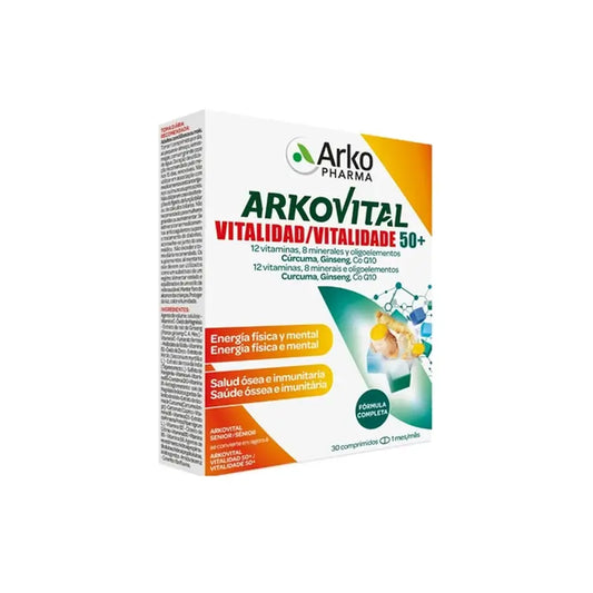 Arkovital Vitalidad 50+, 30 τεμάχια