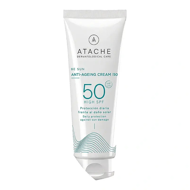 Atache Be Sun Αντιγηραντική Κρέμα SPF 50+, 75 ml