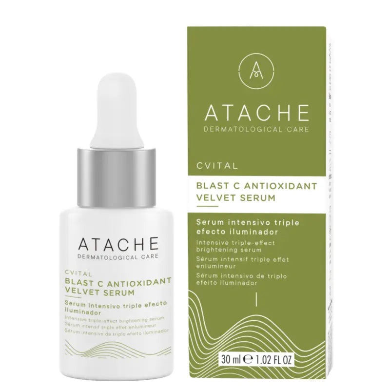 Atache Cvital Blast C Antioxidant Velvet Serum. 