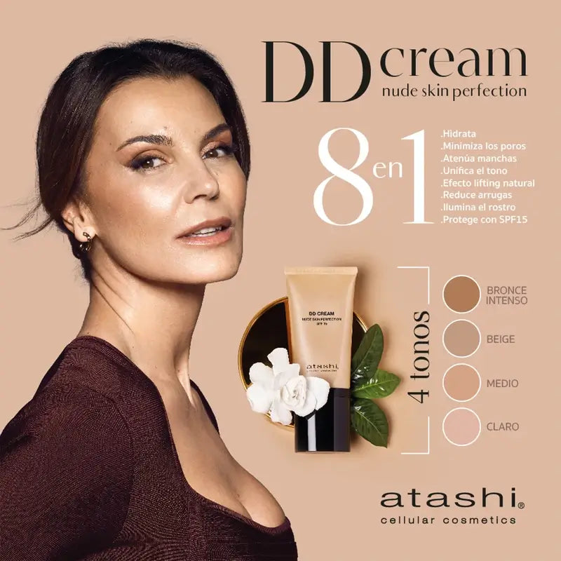 Atashi Σετ Ritual New Beauty Serum με άμεσο αποτέλεσμα κατά της γήρανσης Dd Cream, 80 ml