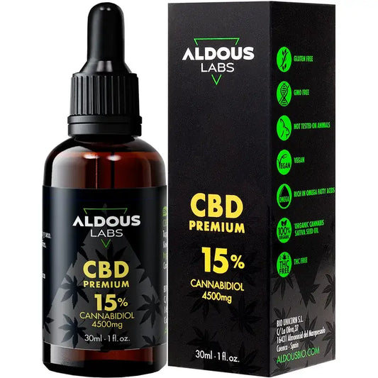 Aldous Labs Αυθεντικό έλαιο CBD 15% 30 ml Απομονωμένο