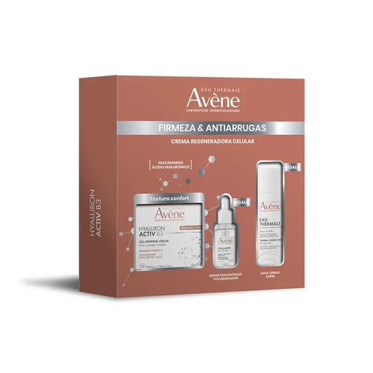 Avène Pack Hyaluron Activ B3 Αναζωογονητική Κρέμα 50 ml + Δώρο: Ορός 10 ml και Θερμικό Νερό 50 ml