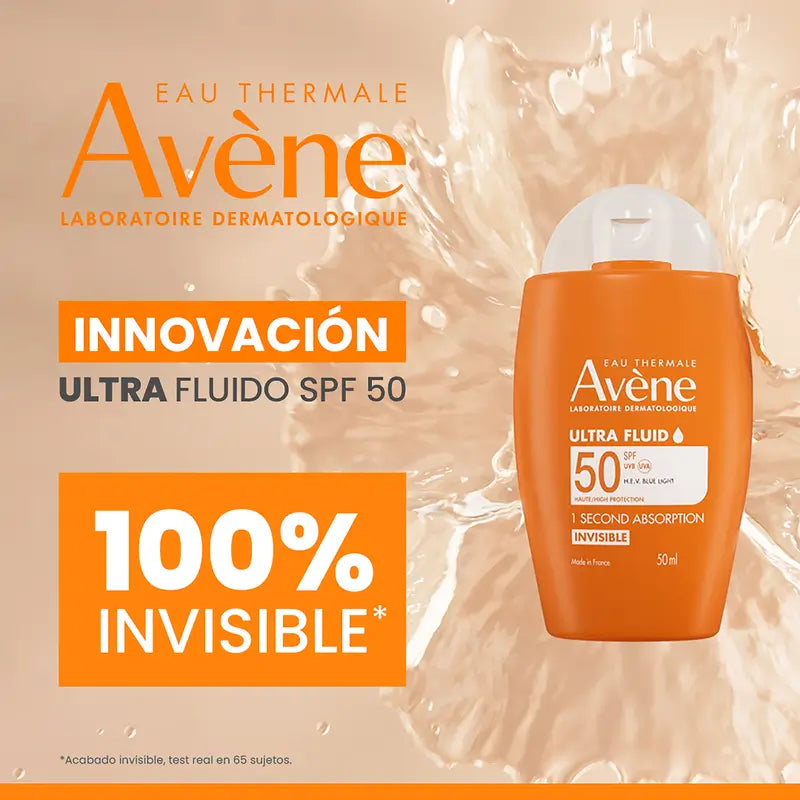 Avène Ultra Fluido Solar Invisible SPF50+ 50 ml