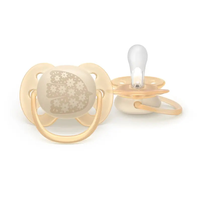 Avent 1 Πιπίλα Ultra Soft 0-6 μηνών Deco 