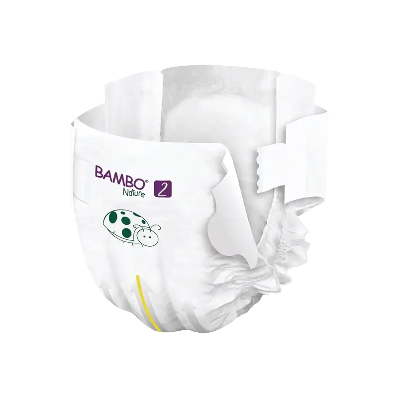 Bambo Nature Πάνες Μέγεθος 2 (3-6 κιλά), 30 τεμάχια