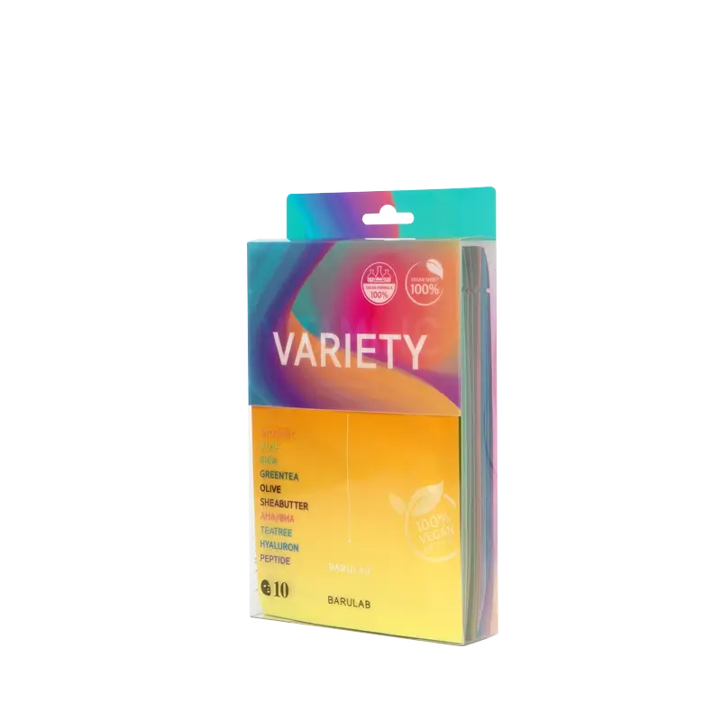 Barulab Vegan Variety Μάσκα Προσώπου, συσκευασία, 23 γρ.