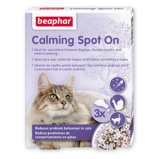 Beaphar Calming Spot On για γάτες 3 × 0,4 ml