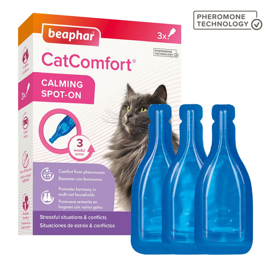Beaphar Catcomfort Σταγονόμετρα για γάτες, σε συσκευασία των 3 τεμαχίων