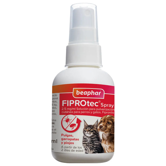 Beaphar Fiprotec Σπρέι για σκύλους και γάτες, 100 ml