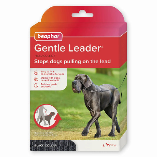 Beaphar Gentle Leader Μέγεθος L Μαύρο, 1 τεμάχιο