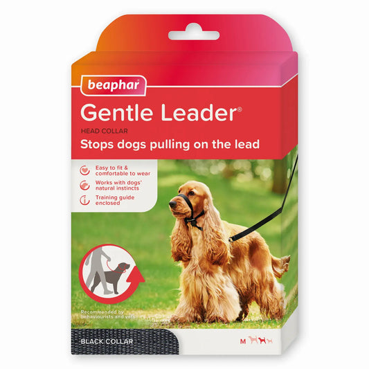 Beaphar Gentle Leader Μέγεθος M Μαύρο, 1 τεμάχιο