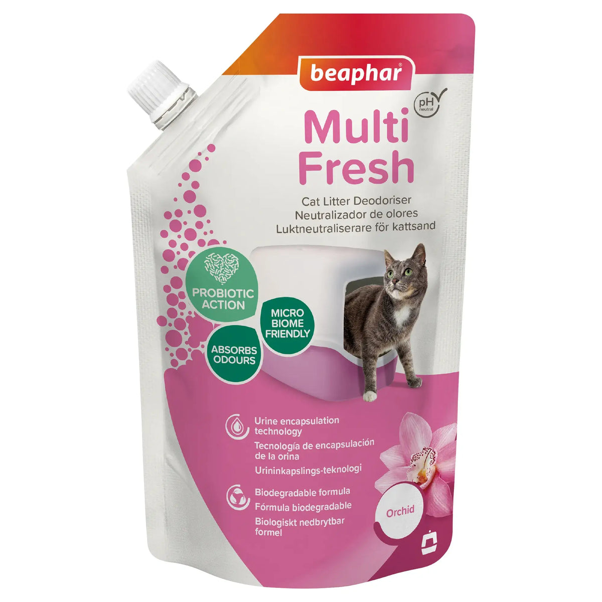Beaphar Multifresh Οδοντοστοιχία Ορχιδέα, 400 γρ.