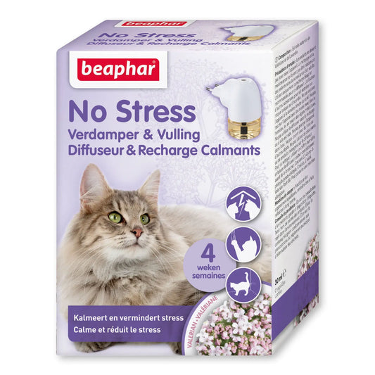 Beaphar No Stress για γάτες – Σετ με διαχύτη και ανταλλακτικό 30 ml
