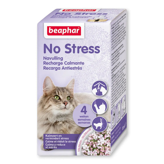 Beaphar No Stress για γάτες, ανταλλακτικό 30 ml