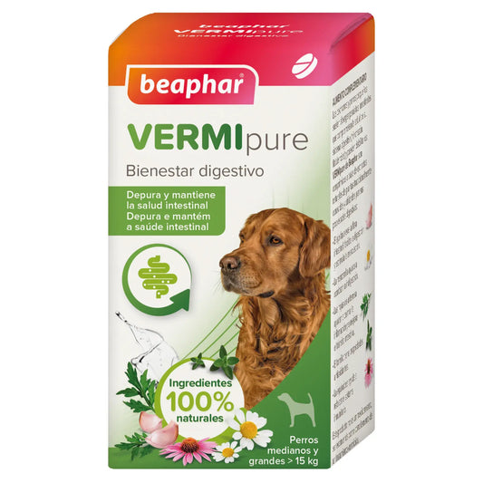 Beaphar Vermipure Δισκία για Μεγάλους Σκύλους >15Kg, 50 δισκία