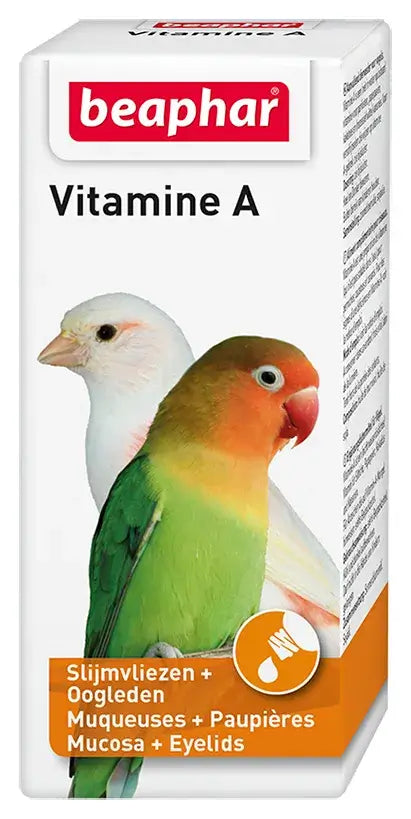 Beaphar Βιταμίνη Α για πουλιά, 20 ml