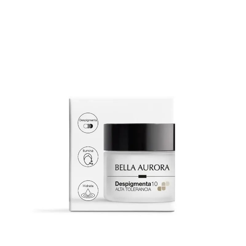 Bella Aurora Despigmenta10 · Κρέμα κατά των κηλίδων με λαμπερό αποτέλεσμα.