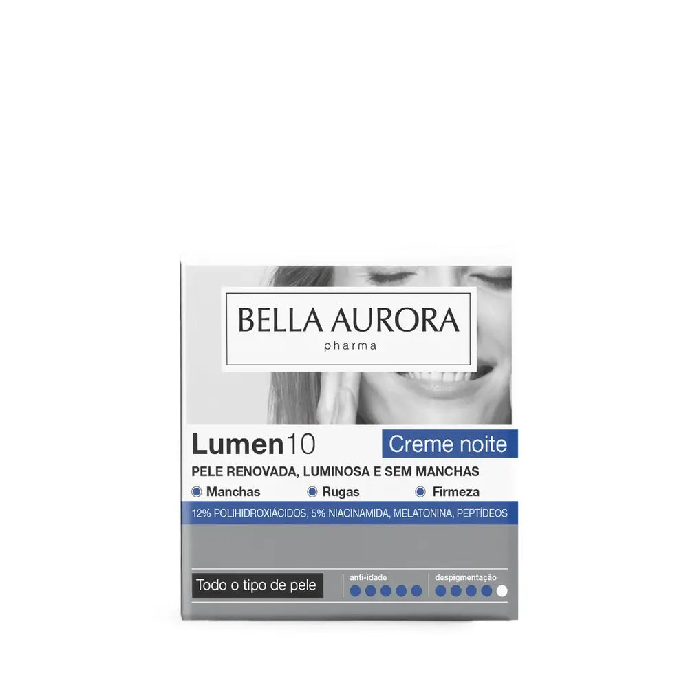 Bella Aurora Lumen10 Αντιγηραντική Κρέμα Νύχτας κατά των κηλίδων, 50 ml