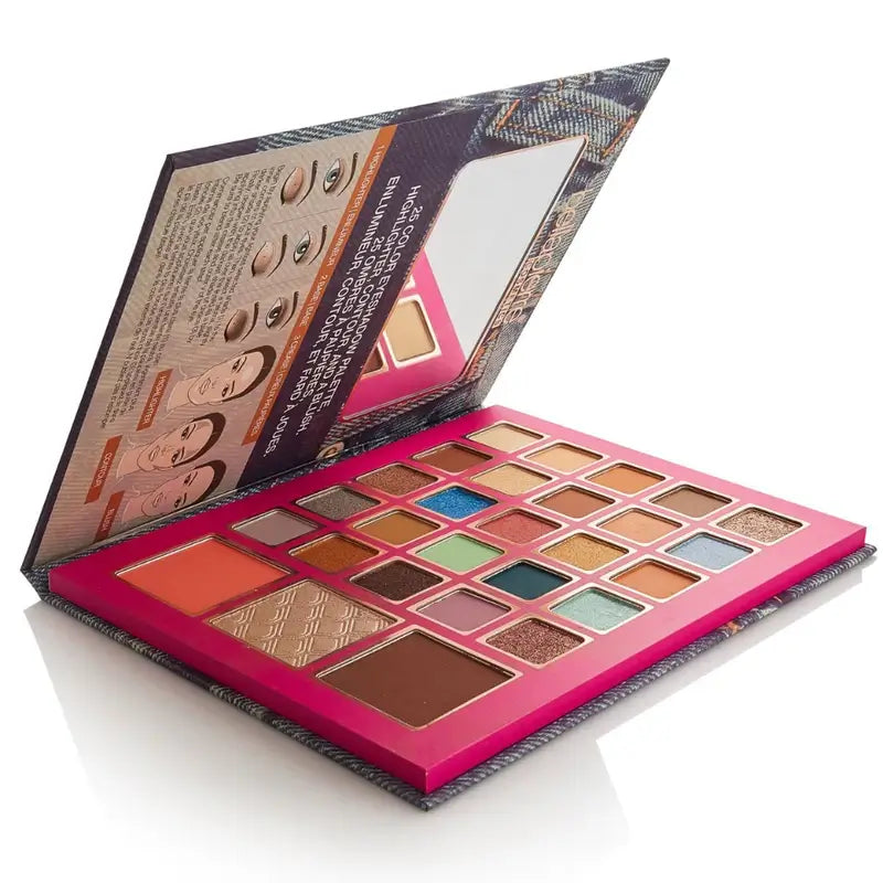 Bellapierre Cosmetics Eye And Face Book - 90'S Glam , 42,5 g