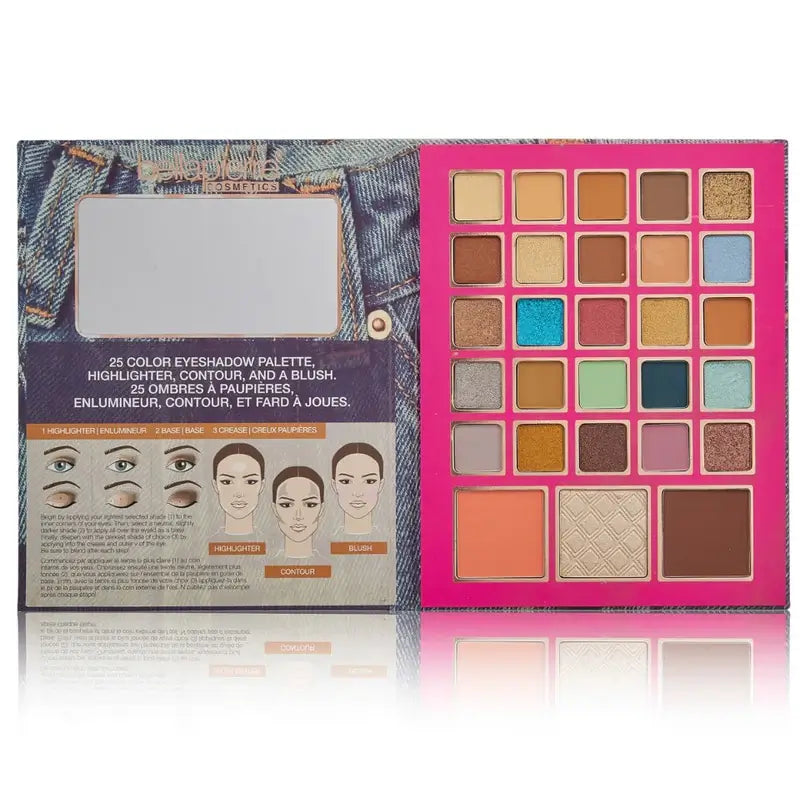 Bellapierre Cosmetics Eye And Face Book - 90'S Glam, 42,5 g