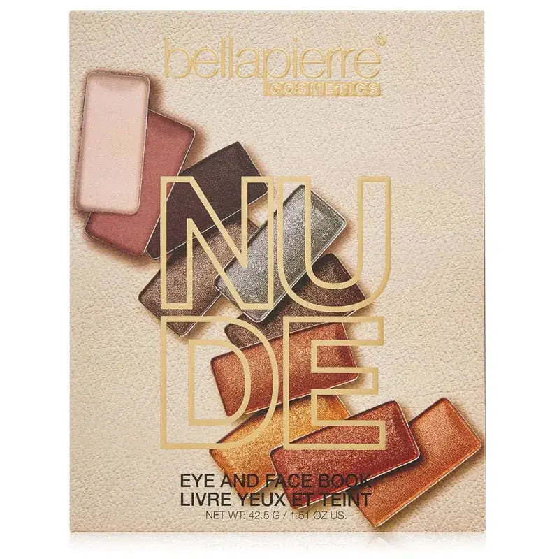 Bellapierre Cosmetics Eye And Face Book - Nude, 42,5 g