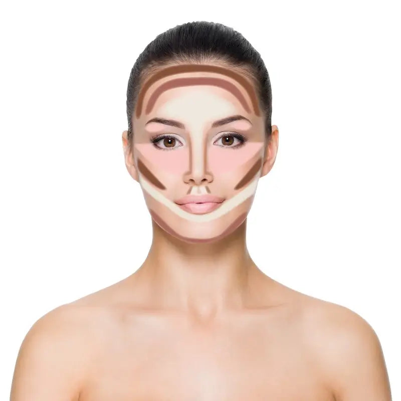 Bellapierre Cosmetics Παλέτα μακιγιάζ Contour & Highlight Pro, 19,2 g