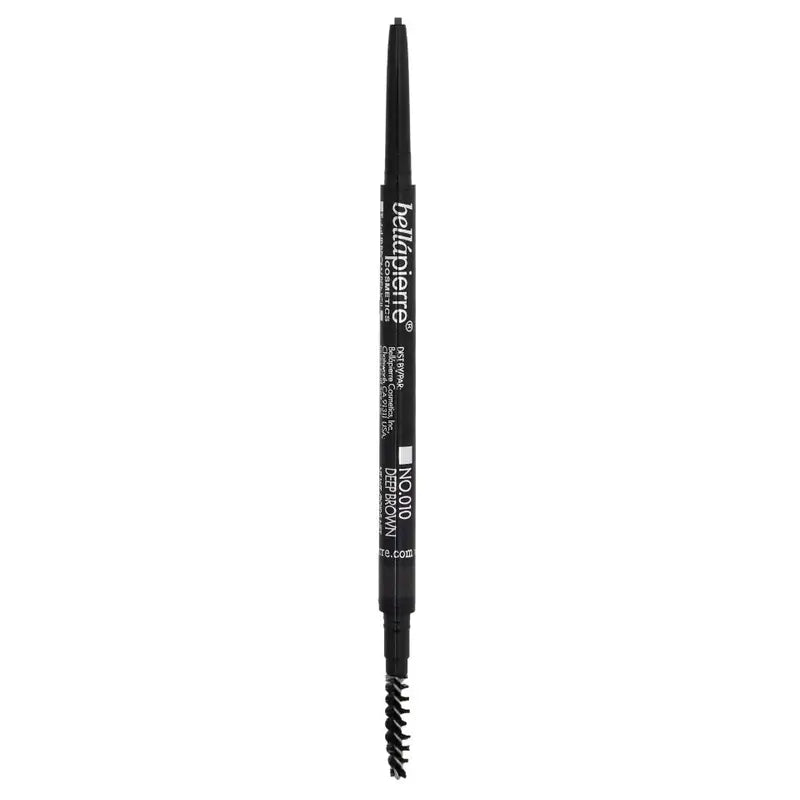 Bellapierre Cosmetics Μολύβι φρυδιών Twist Up - Deep Brown, 0,3 g