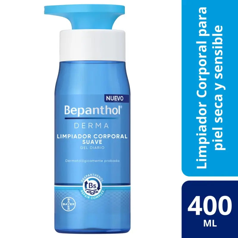 Bepanthol Derma Απαλό Καθαριστικό Σώματος, 400 ml