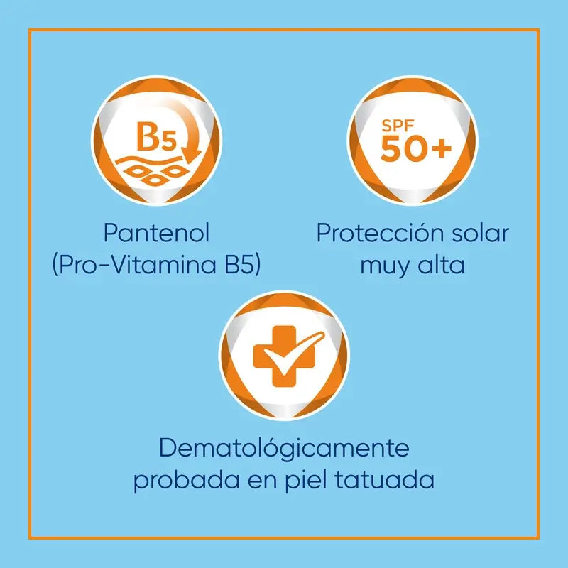 Bepanthol Tattoo Αντηλιακή Κρέμα SPF50, 50 ml