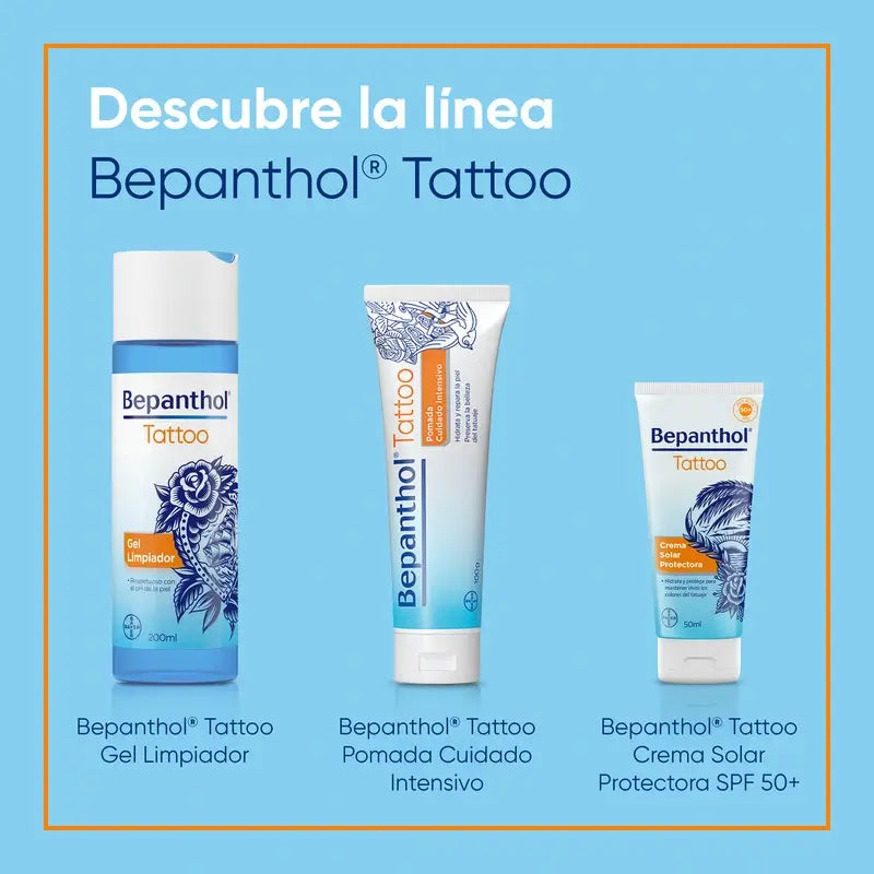 Bepanthol Tattoo Αντηλιακή Κρέμα SPF50, 50 ml