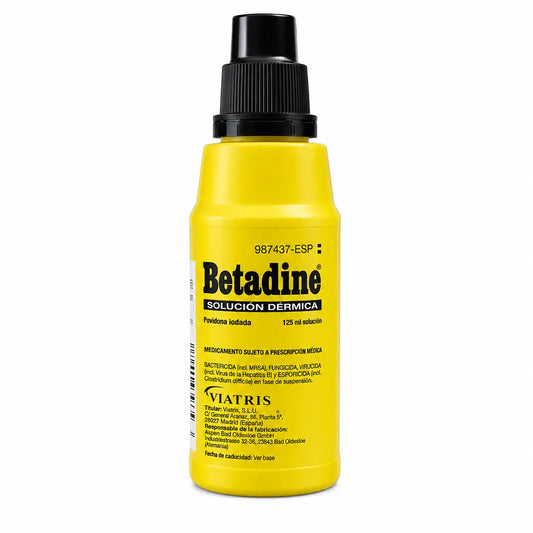 Betadine 10% Τοπικό διάλυμα, 1 φιαλίδιο, 125 ml