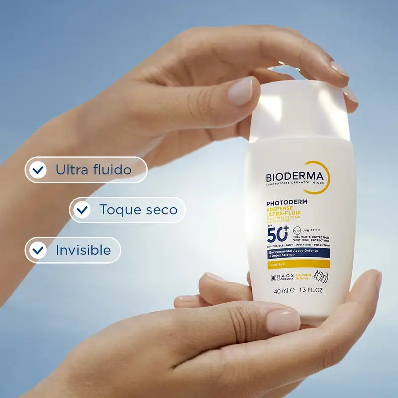 Bioderma Photoderm Xdefense Ultra-Fluid SPF 50+ Invisible, 40 ml